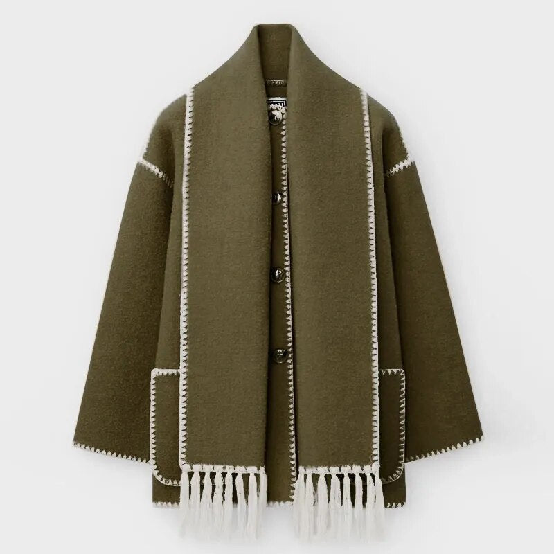 A Vintage Style Jacket with Delicate Timeless Details