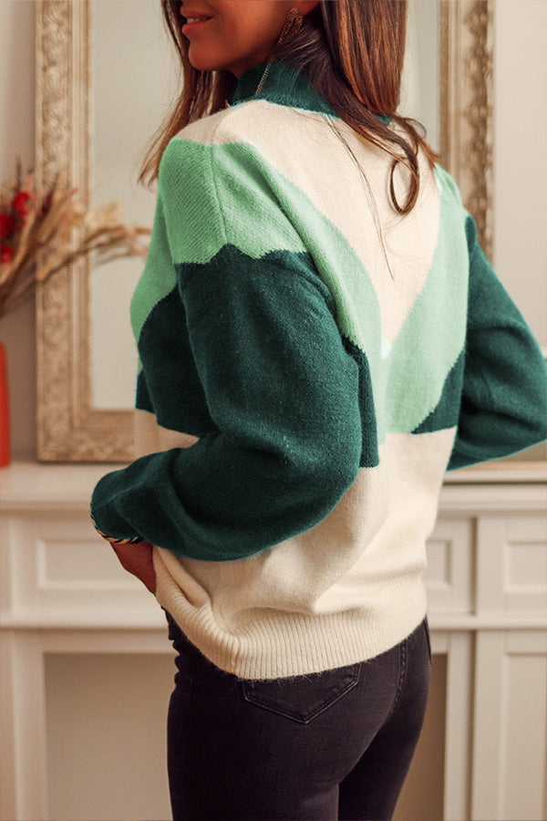 Vintage Inspired Sweater with a Contemporary Edge