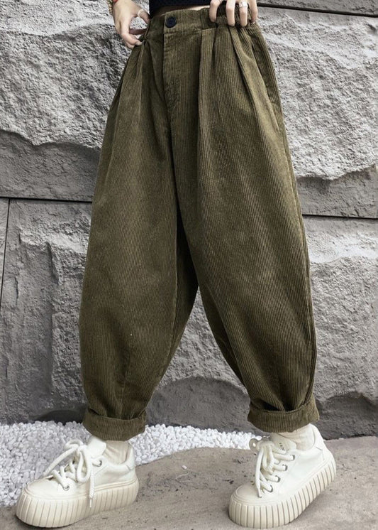 A Vintage Style Pants with Delicate Timeless Details