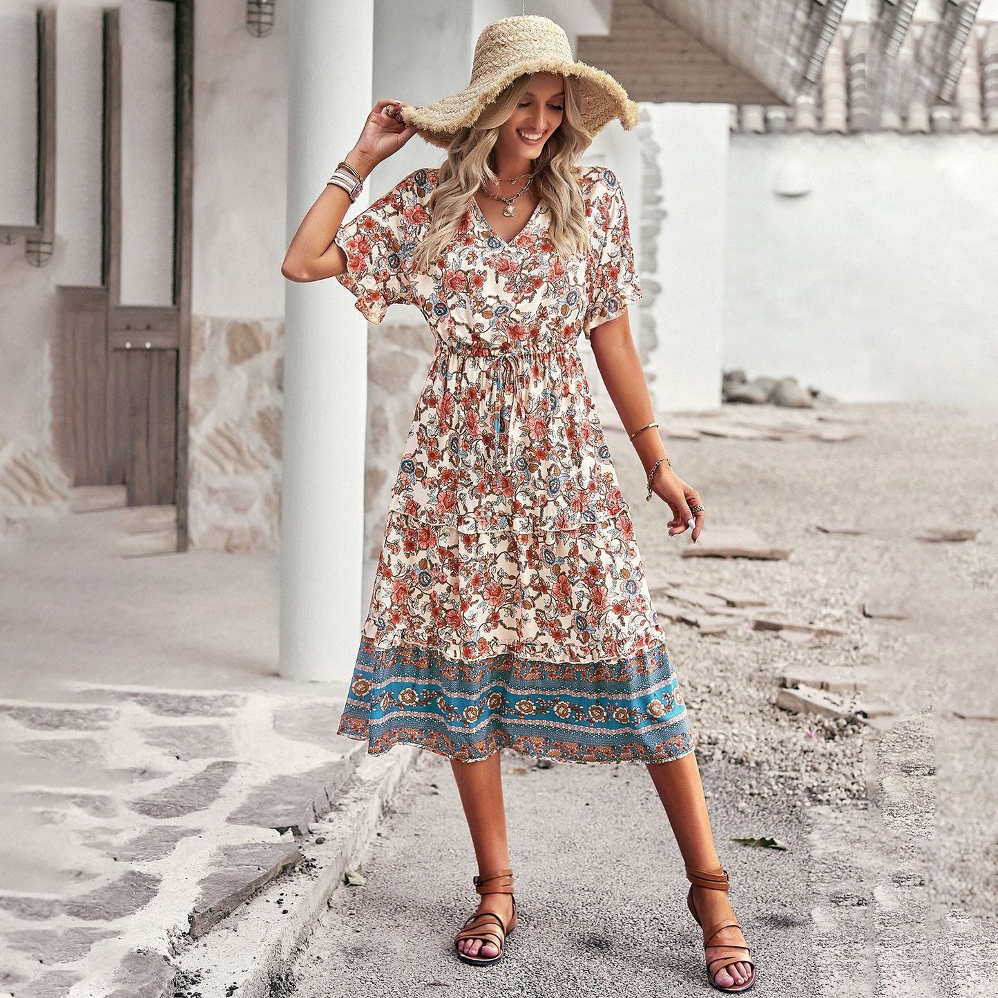 A Vintage Style Dress with Delicate Timeless Details