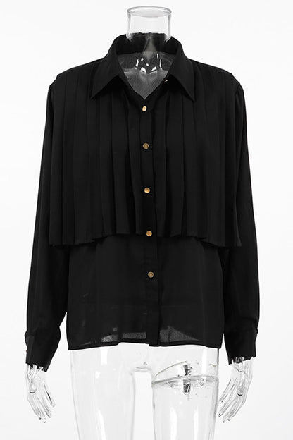 Classic Vintage Blouse with a Flattering Fit