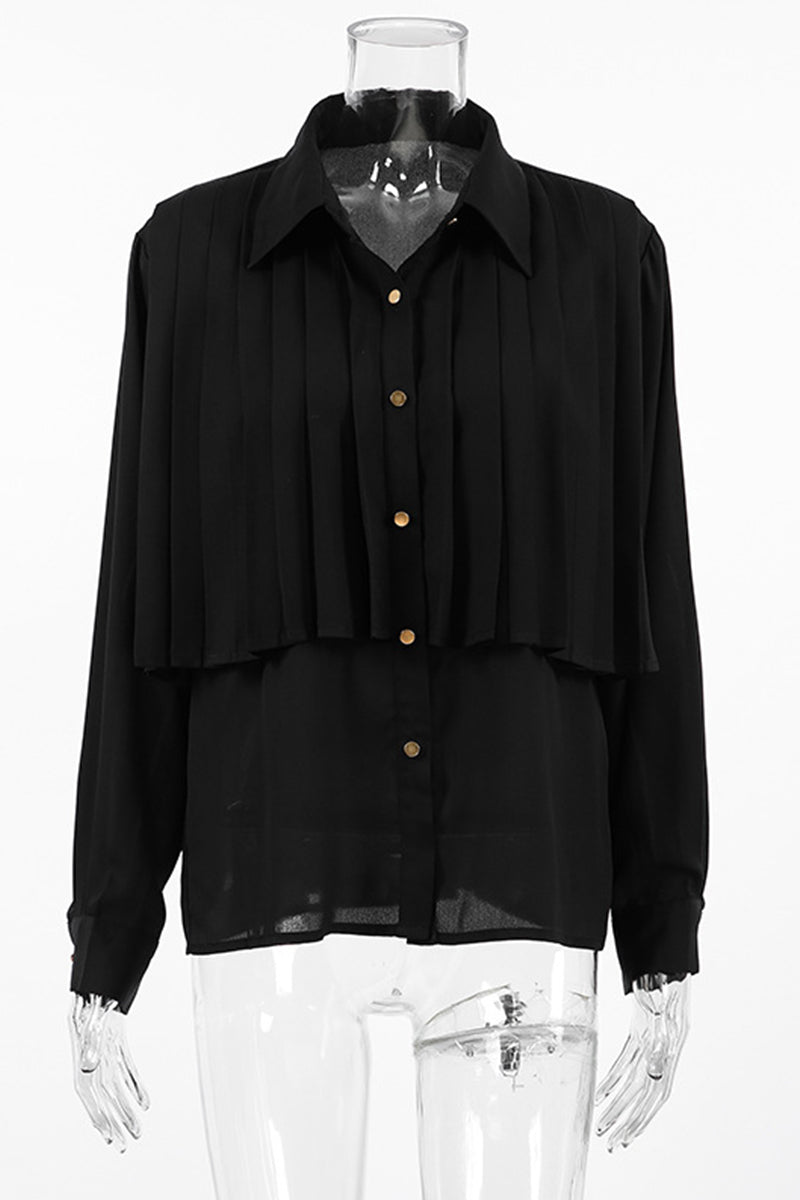 Classic Vintage Blouse with a Flattering Fit