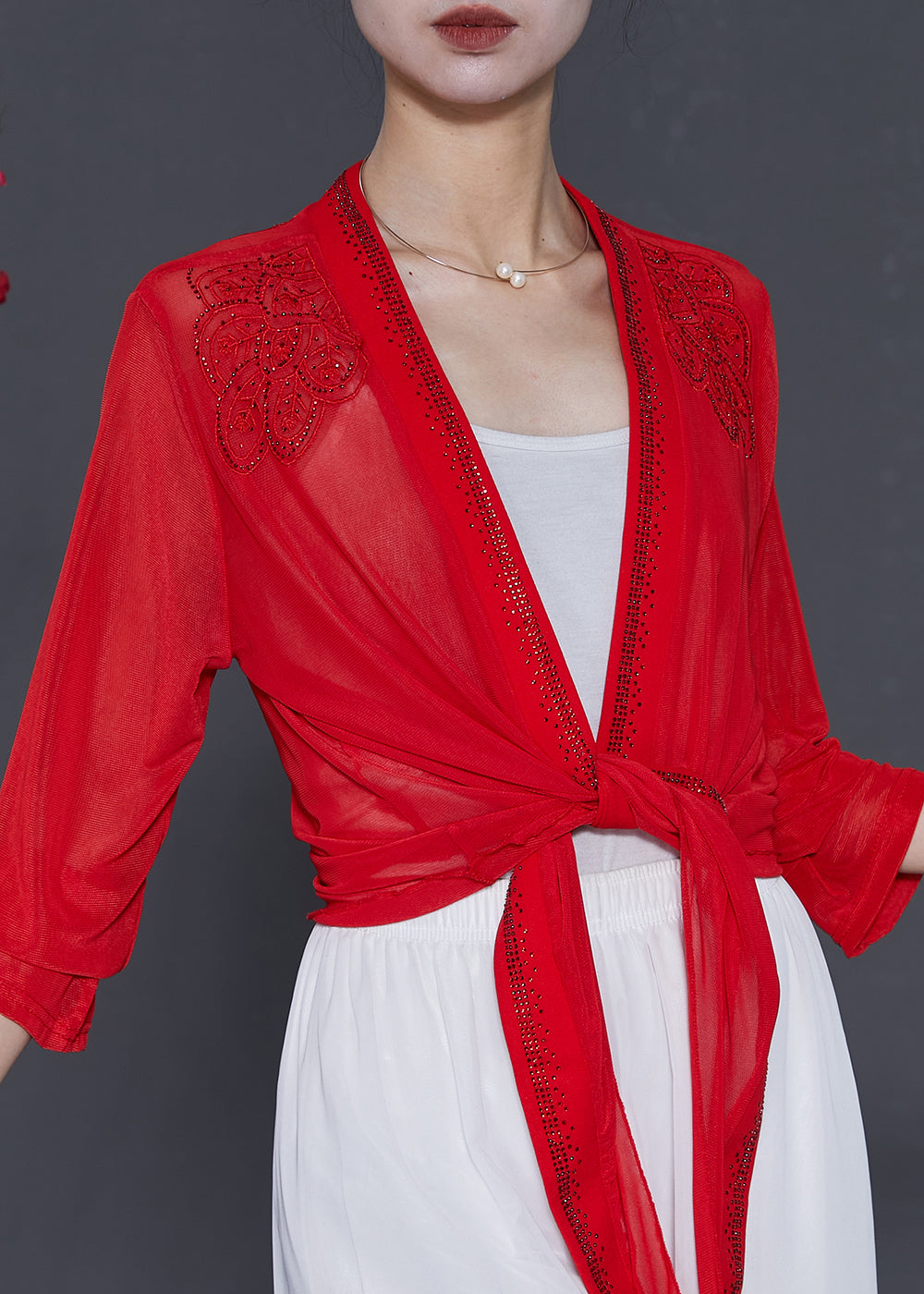 Vintage Inspired Cardigan with a Contemporary Edge