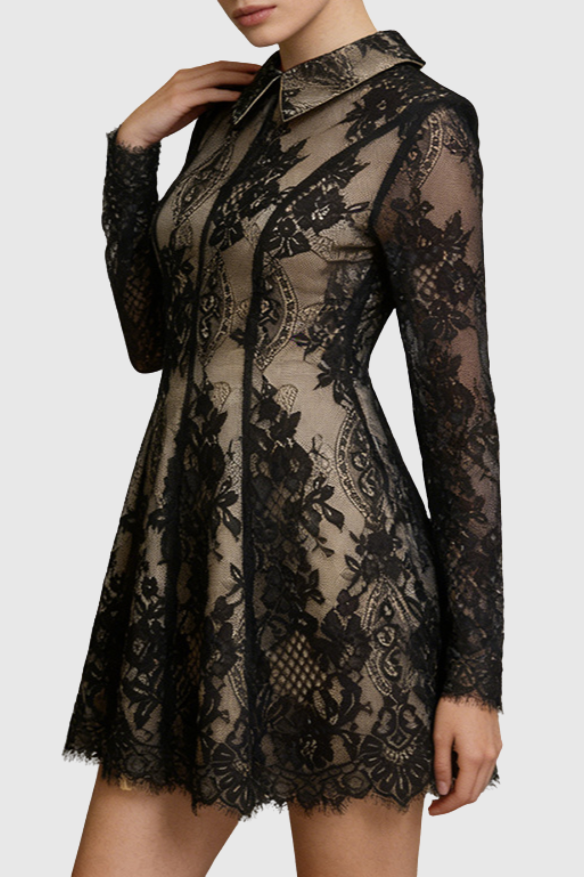 Classic Vintage Dress with a Flattering Fit