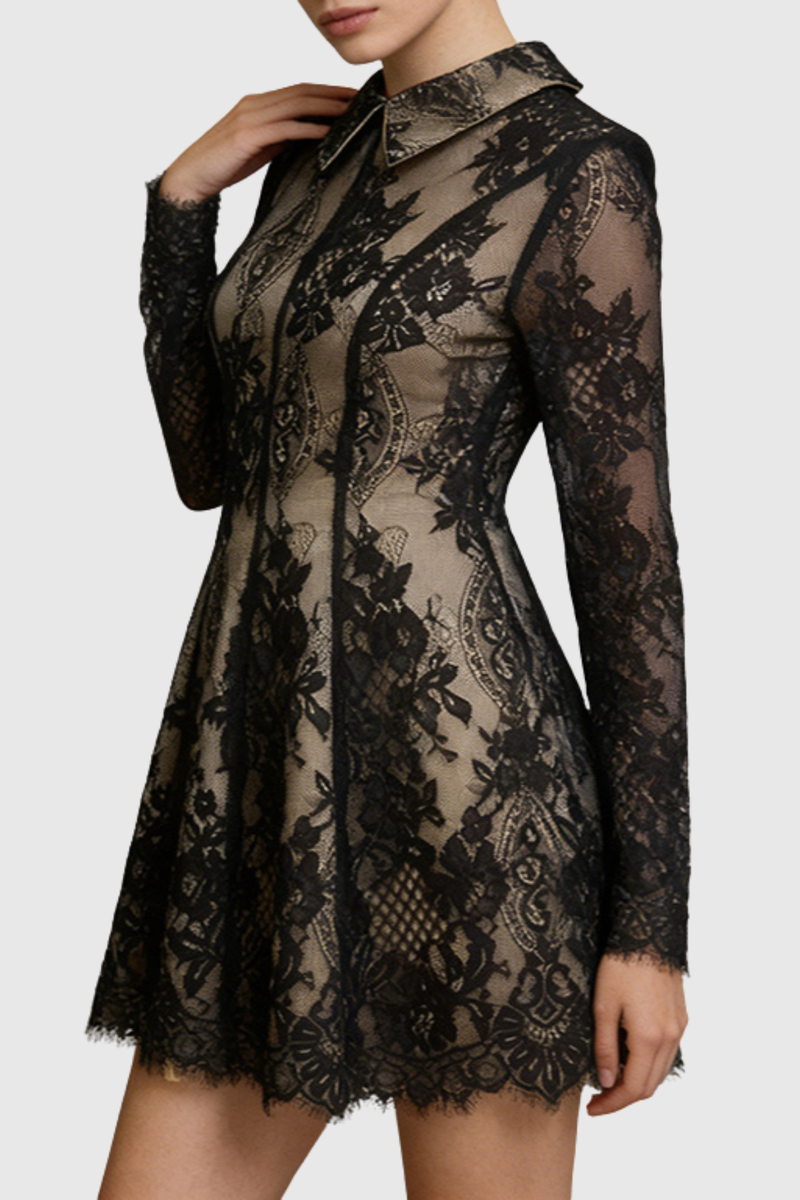 Classic Vintage Dress with a Flattering Fit