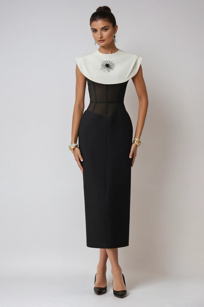 Well Tailored Dress with a Graceful Silhouette