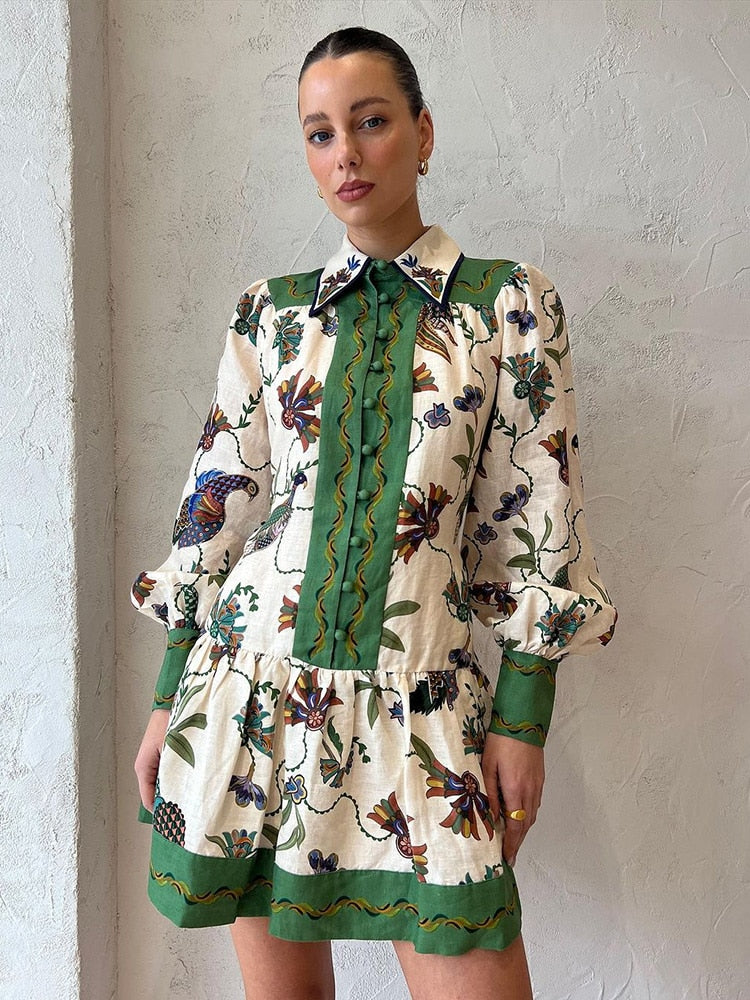 A Vintage Style Dress with Delicate Timeless Details