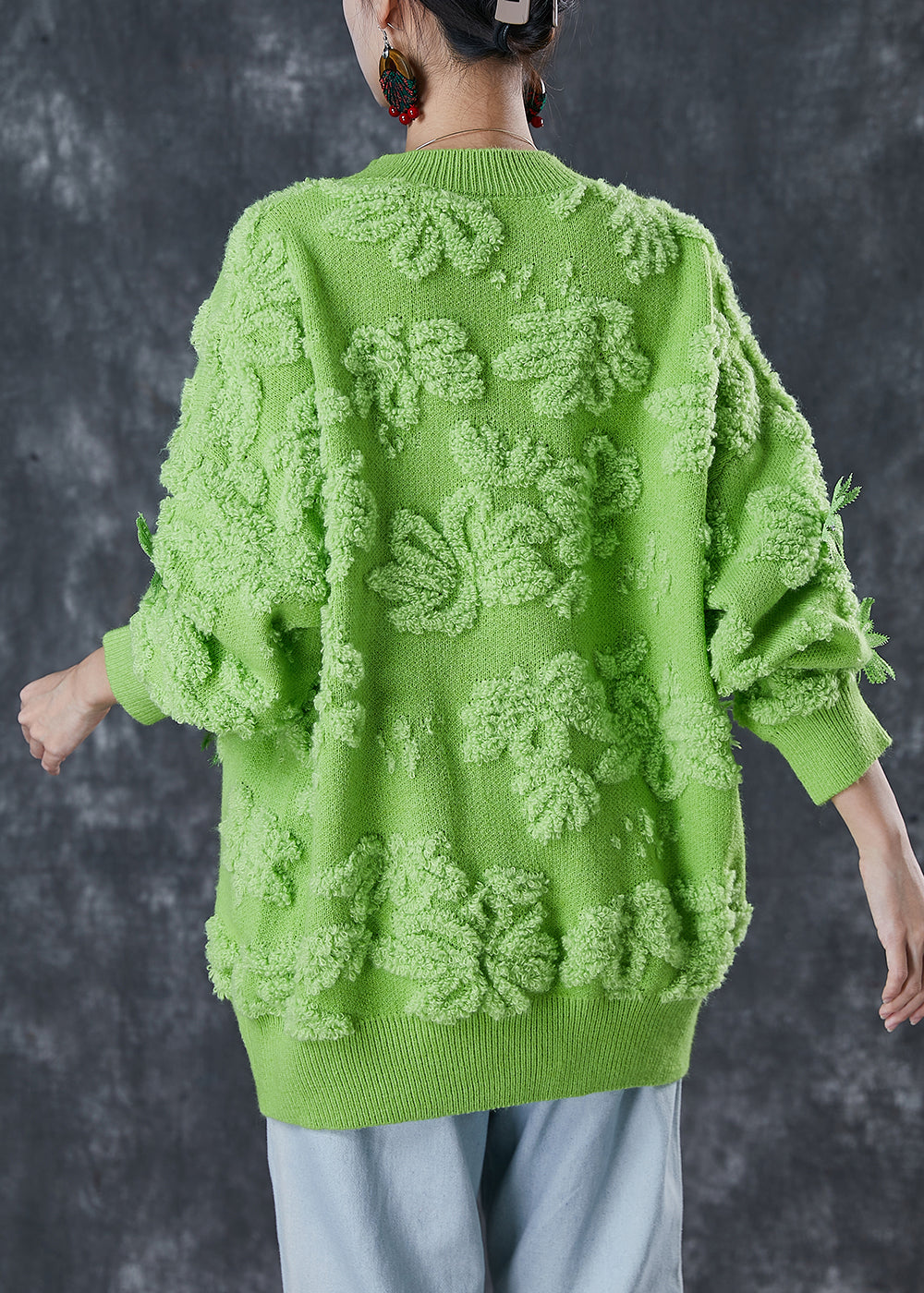 A Vintage Style Sweater with Delicate Timeless Details
