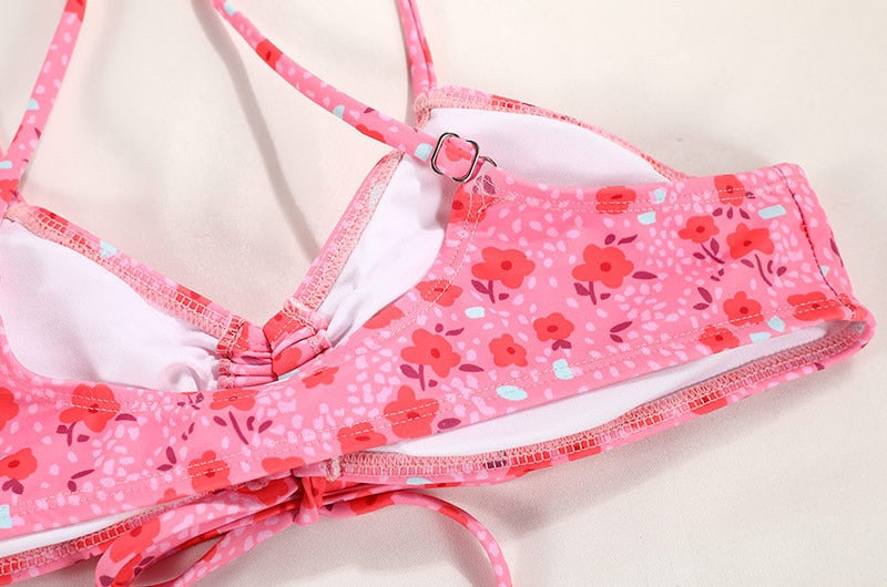 A Vintage Style Bikini with Delicate Timeless Details