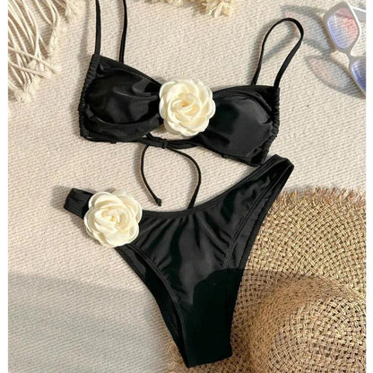 Vintage Inspired Bikini with a Contemporary Edge