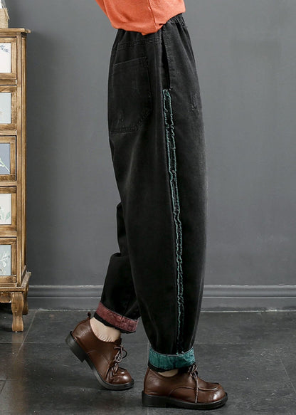 A Vintage Style Pants with Delicate Timeless Details