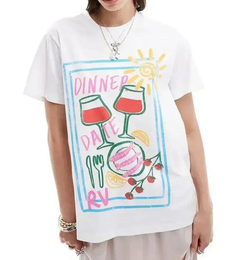 Beautifully Crafted T-Shirt in a Classic Style