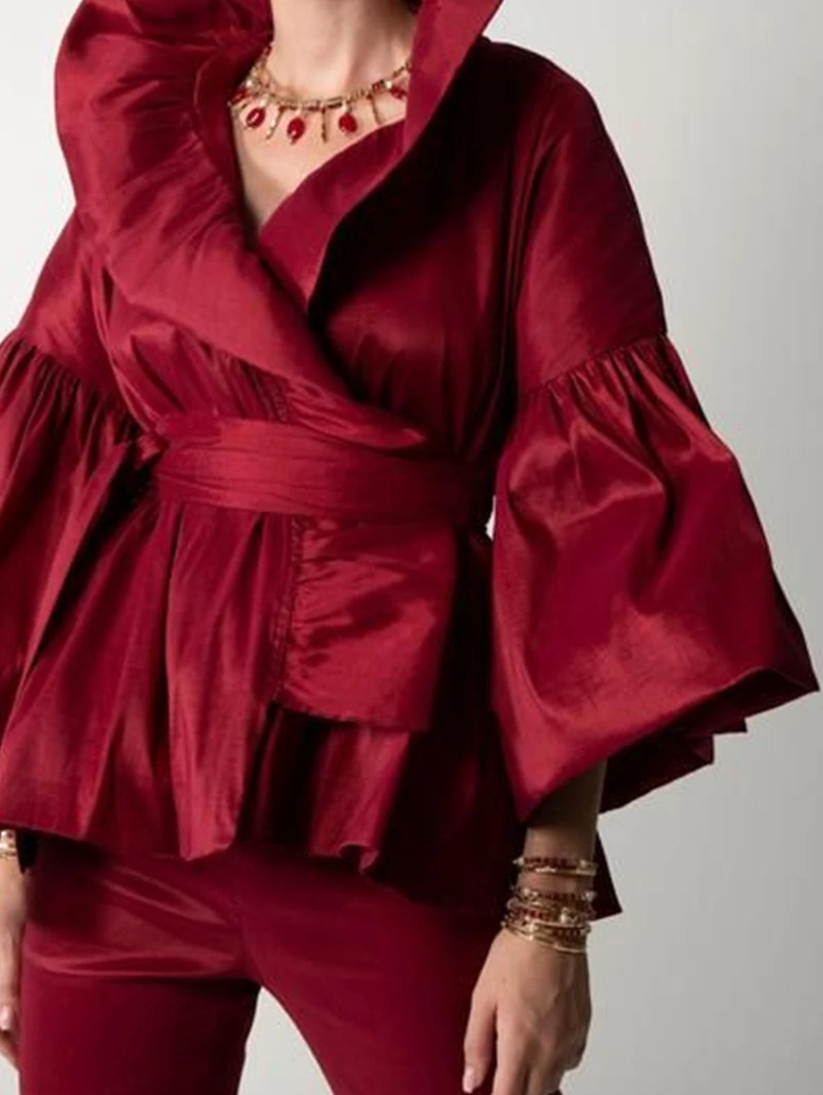 Gracefully Styled Blouse for Any Occasion