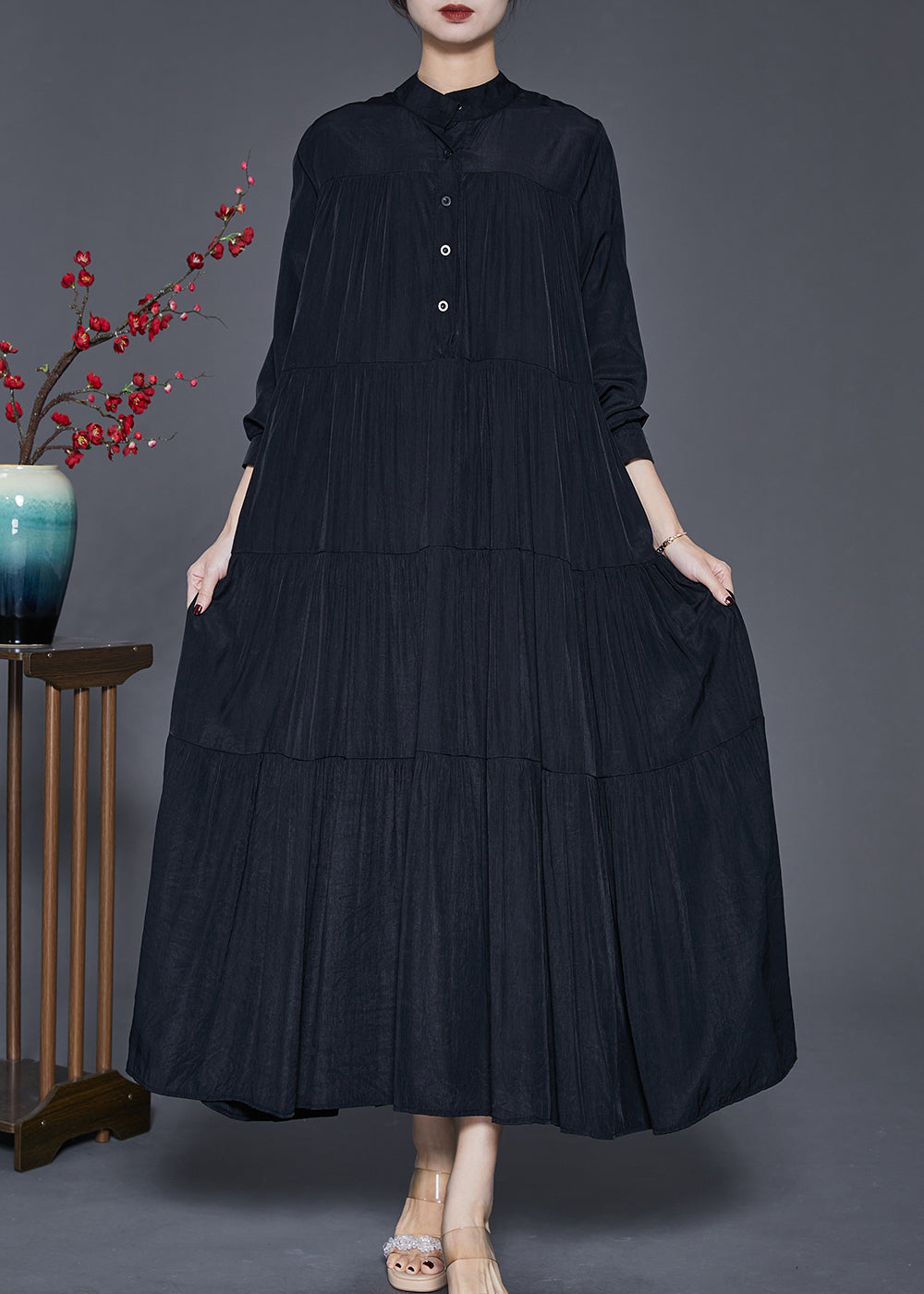 A Vintage Style Dress with Delicate Timeless Details