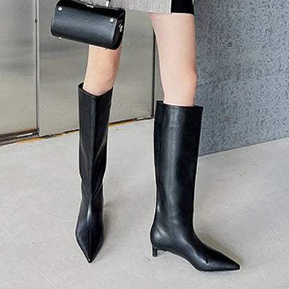 A Vintage Style Boots with Delicate Timeless Details