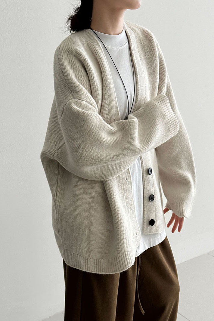 Beautifully Balanced Cardigan with Timeless Character