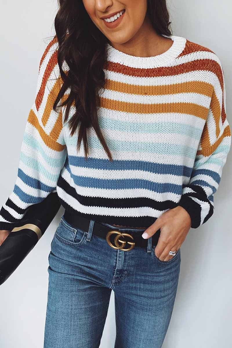 Vintage Inspired Sweater with a Contemporary Edge