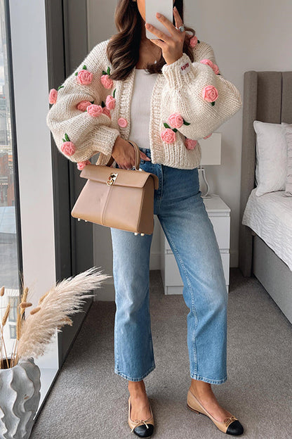 Classic Vintage Cardigan with a Flattering Fit