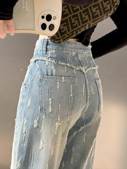 A Vintage Style Pants with Delicate Timeless Details