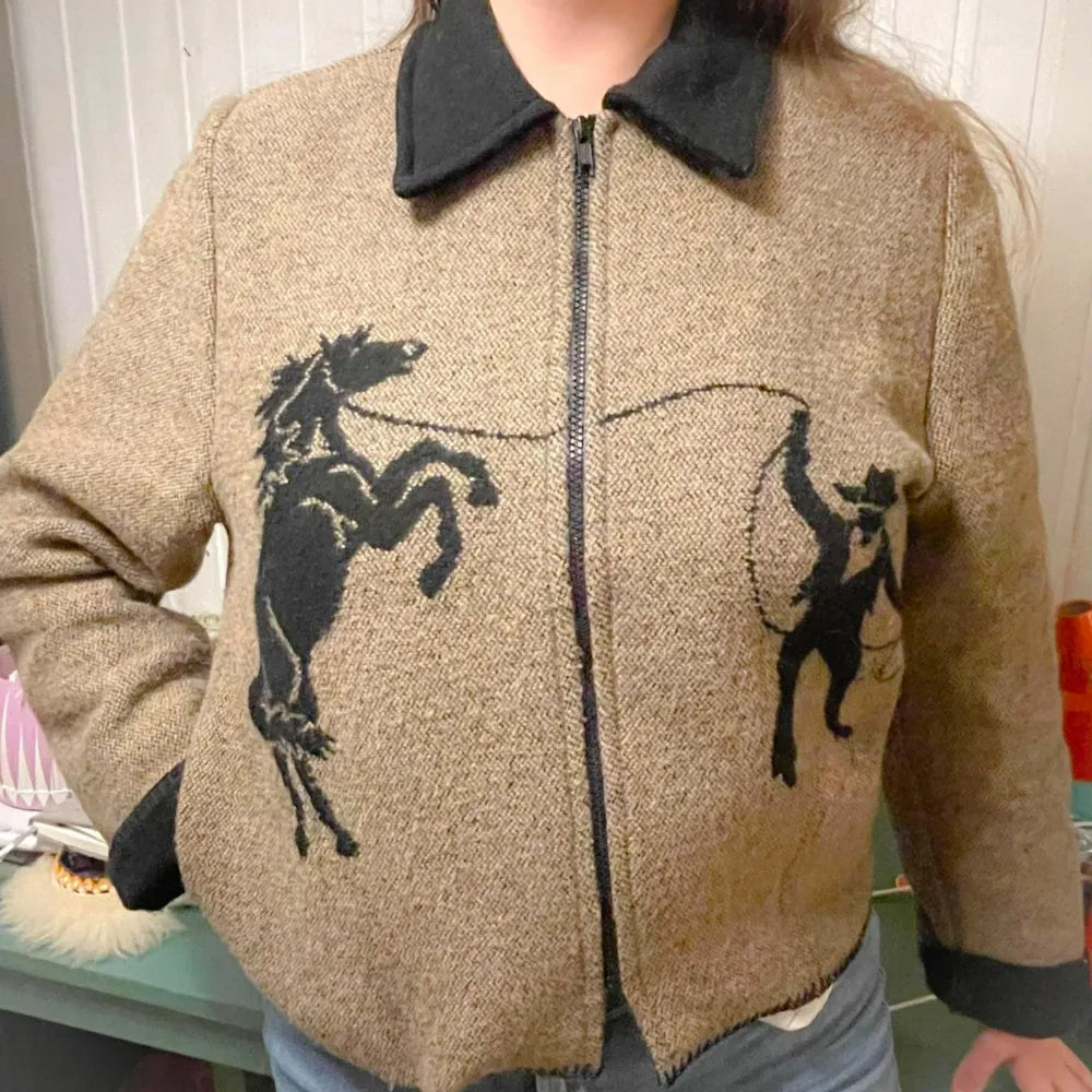 Classic Vintage Jacket with a Flattering Fit