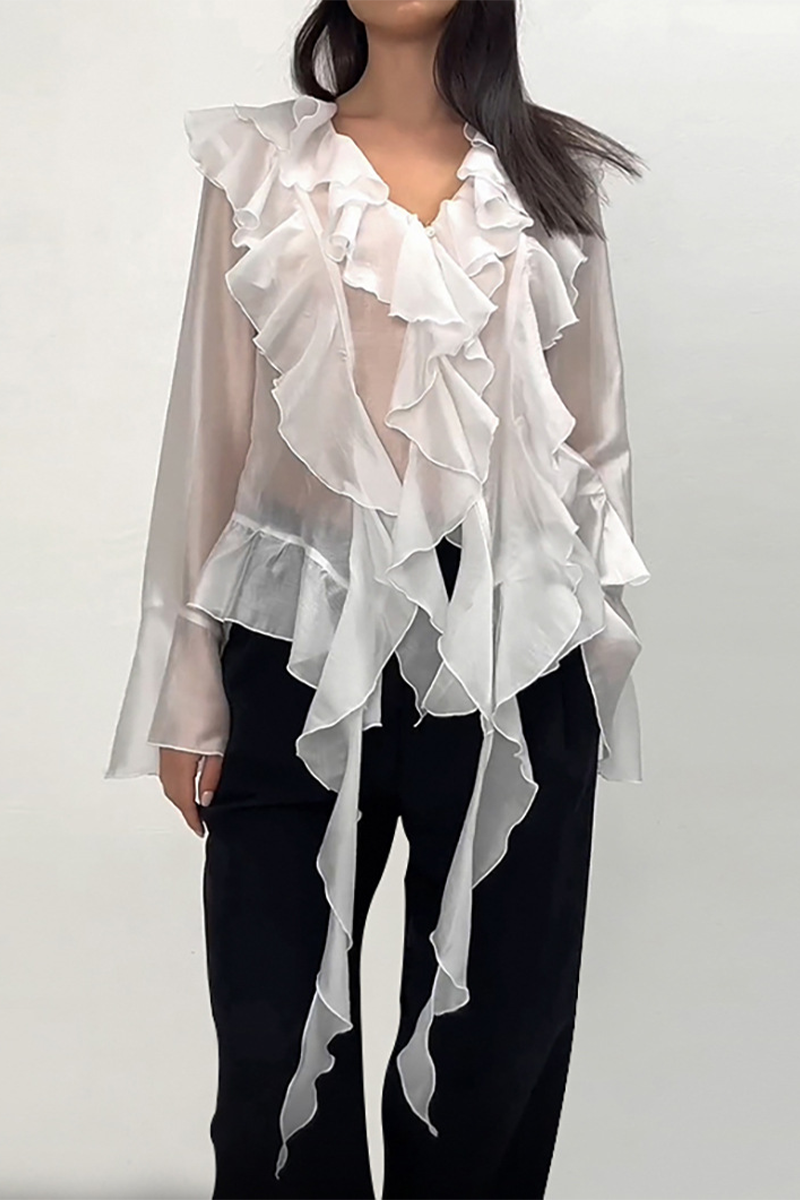Gracefully Styled Top for Any Occasion