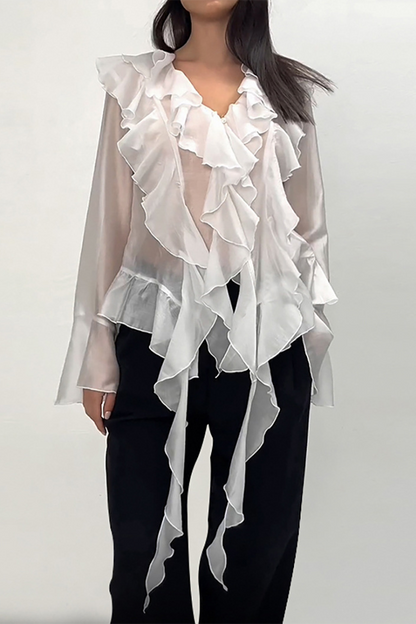 Gracefully Styled Top for Any Occasion