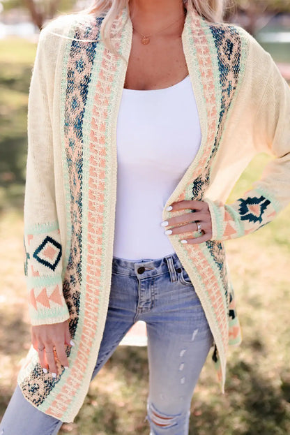 Classic Vintage Cardigan with a Flattering Fit