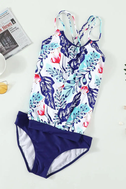 Vintage Inspired Tankini with a Contemporary Edge