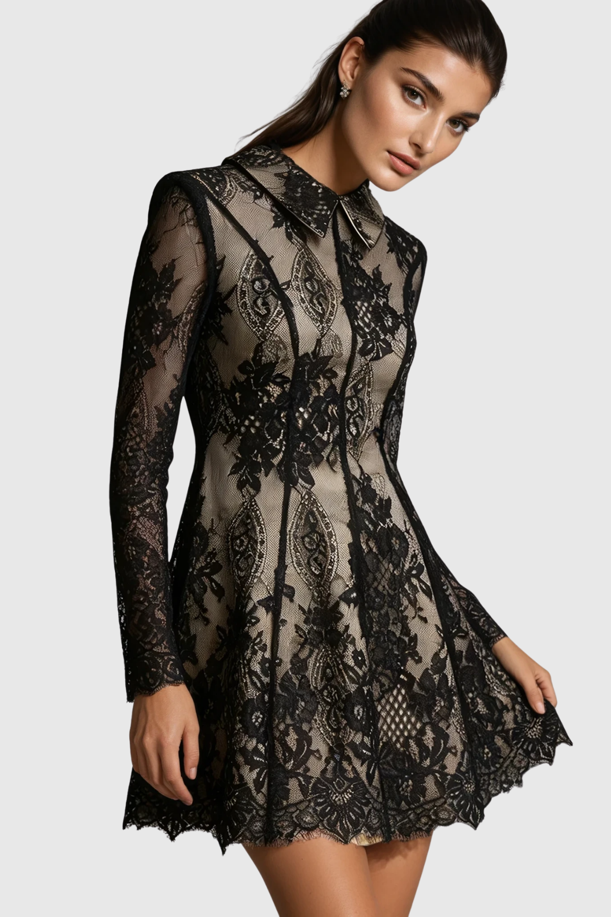 Classic Vintage Dress with a Flattering Fit