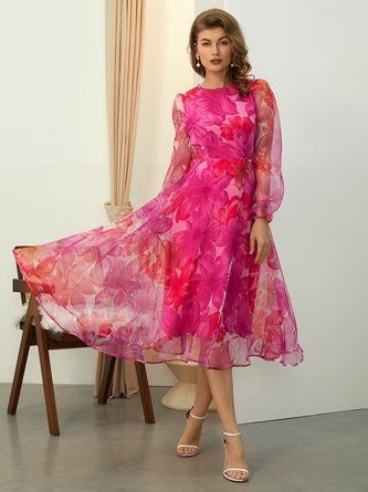 Elegantly Styled Dress for Everyday Wear