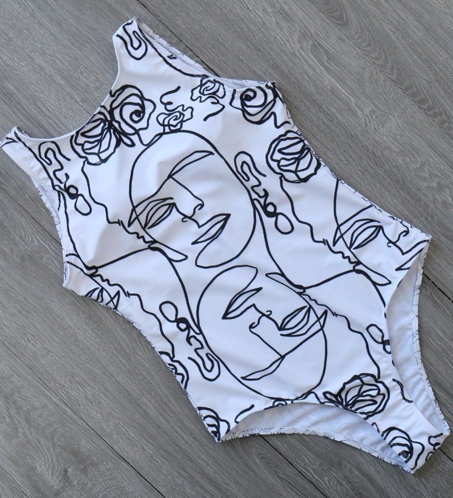 Beautifully Finished Swimsuit in a Timeless Design