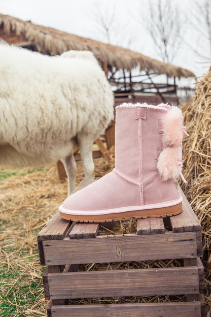 A Vintage Style Boots with Delicate Timeless Details