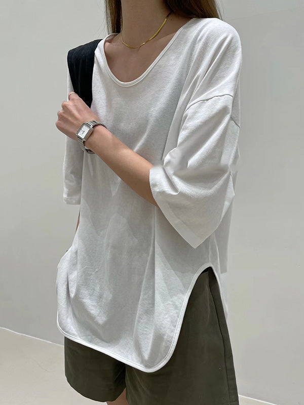 Well Tailored T-Shirt with a Graceful Silhouette