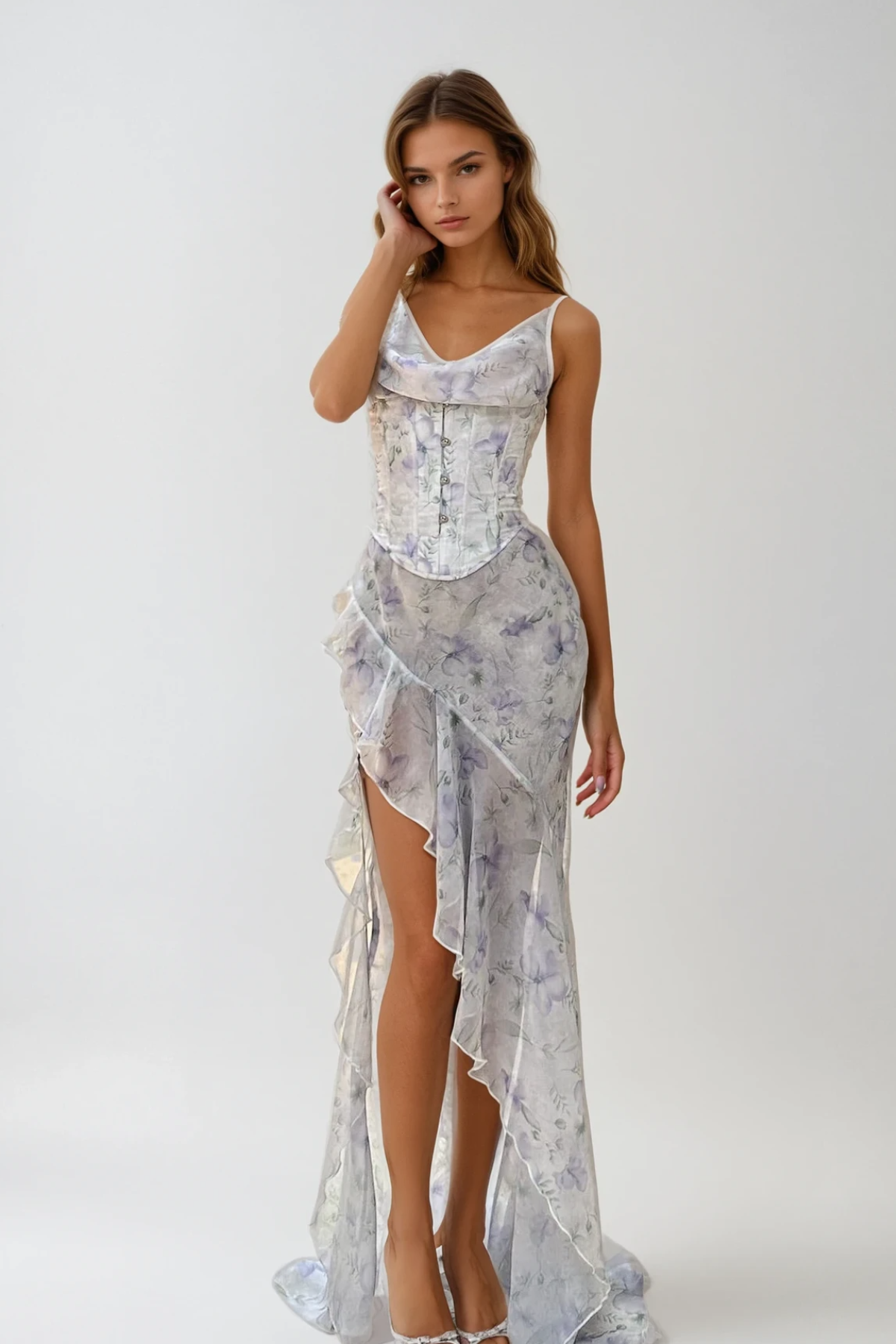 A Vintage Style Dress with Delicate Timeless Details