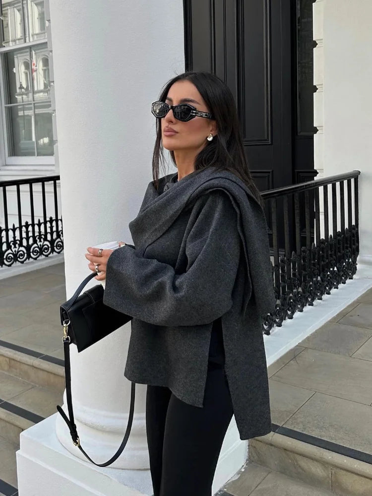 Gracefully Styled Coat for Any Occasion