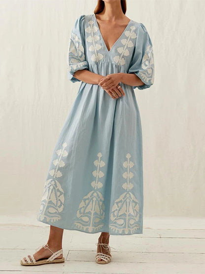 A Vintage Style Dress with Delicate Timeless Details