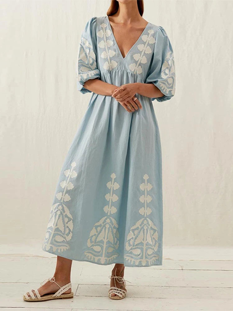 A Vintage Style Dress with Delicate Timeless Details