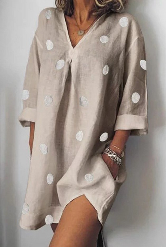 A Vintage Style Dress with Delicate Timeless Details