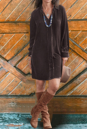 Elegantly Styled Dress for Everyday Wear