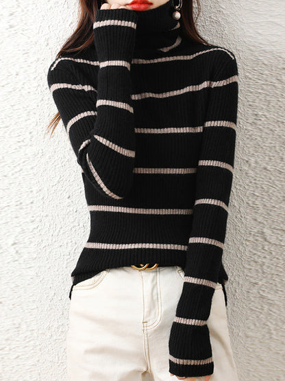 Well Tailored Sweater with a Graceful Silhouette