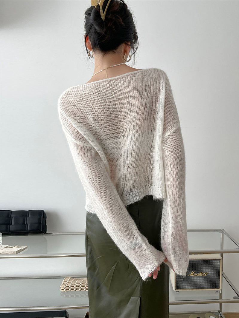 Beautifully Finished Sweater in a Timeless Design