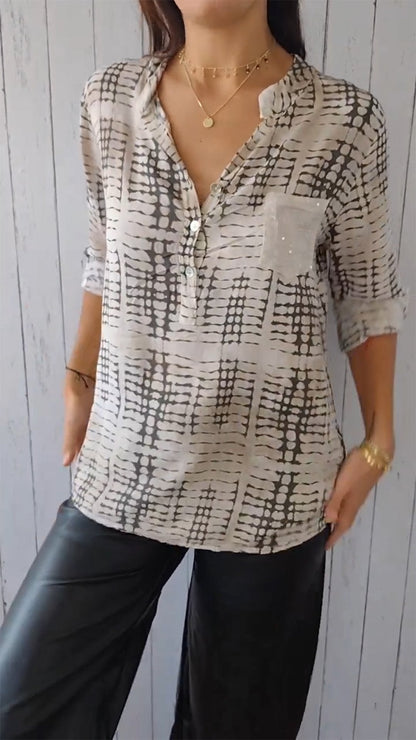 A Vintage Style Shirt with Delicate Timeless Details