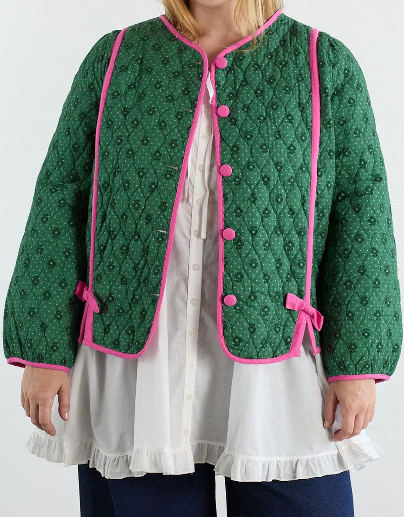 A Vintage Style Jacket with Delicate Timeless Details