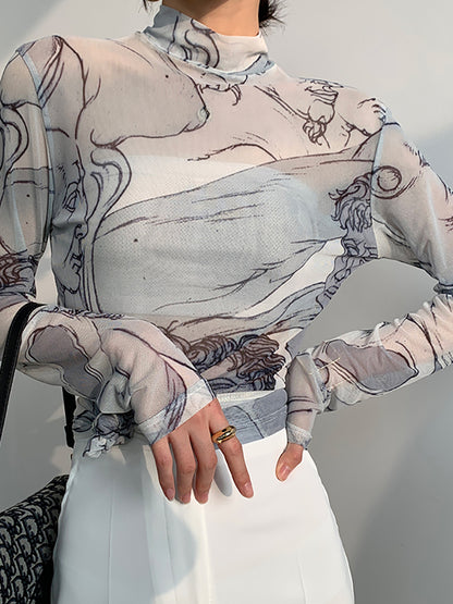 Vintage Inspired Blouse with a Contemporary Edge