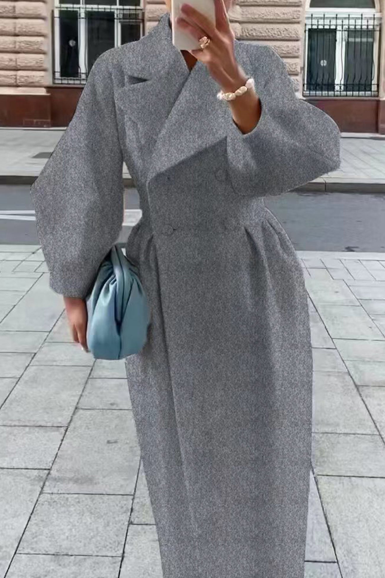 Gracefully Styled Coat for Any Occasion
