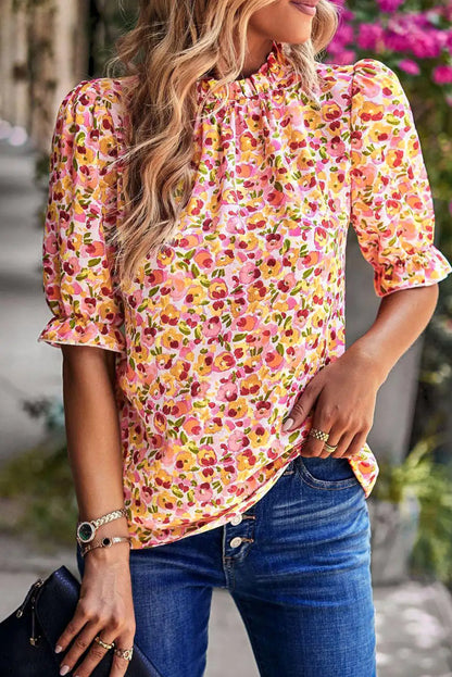 Vintage Inspired Blouse with a Contemporary Edge