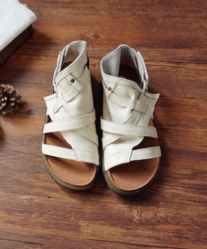 A Vintage Style Sandals with Delicate Timeless Details