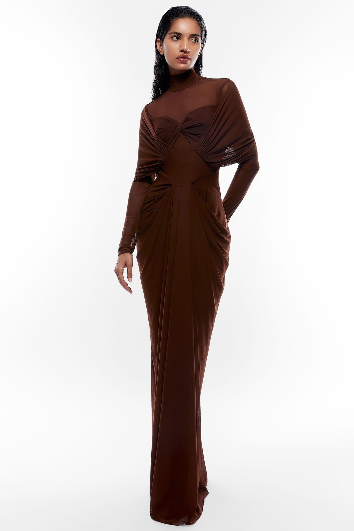 brown