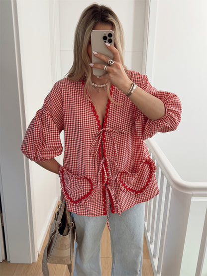 A Vintage Style Shirt with Delicate Timeless Details