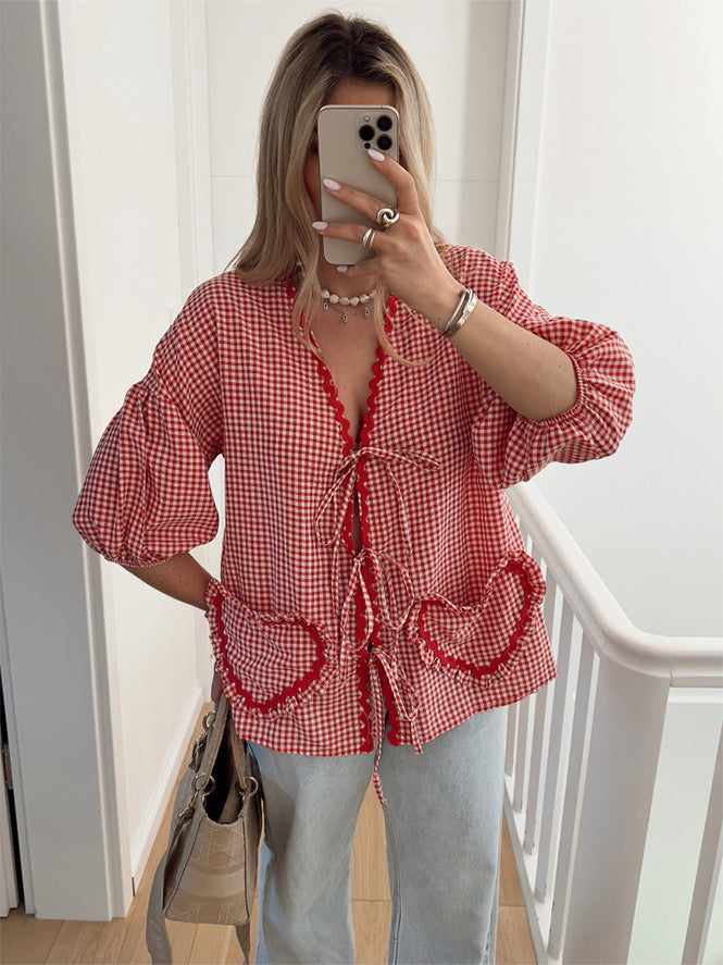 A Vintage Style Shirt with Delicate Timeless Details